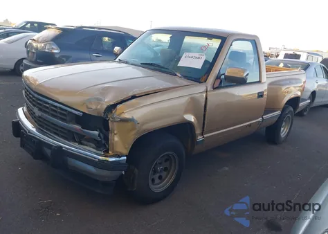 1989 Chevrolet Gmt-400 C1500 из США, поврежденный, VIN 1GCDC14KXKZ126911